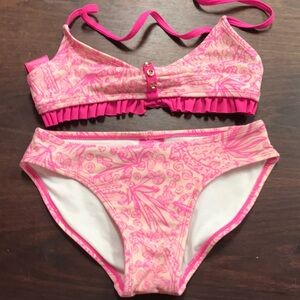 Lilly Pulitzer girls bikini size 6